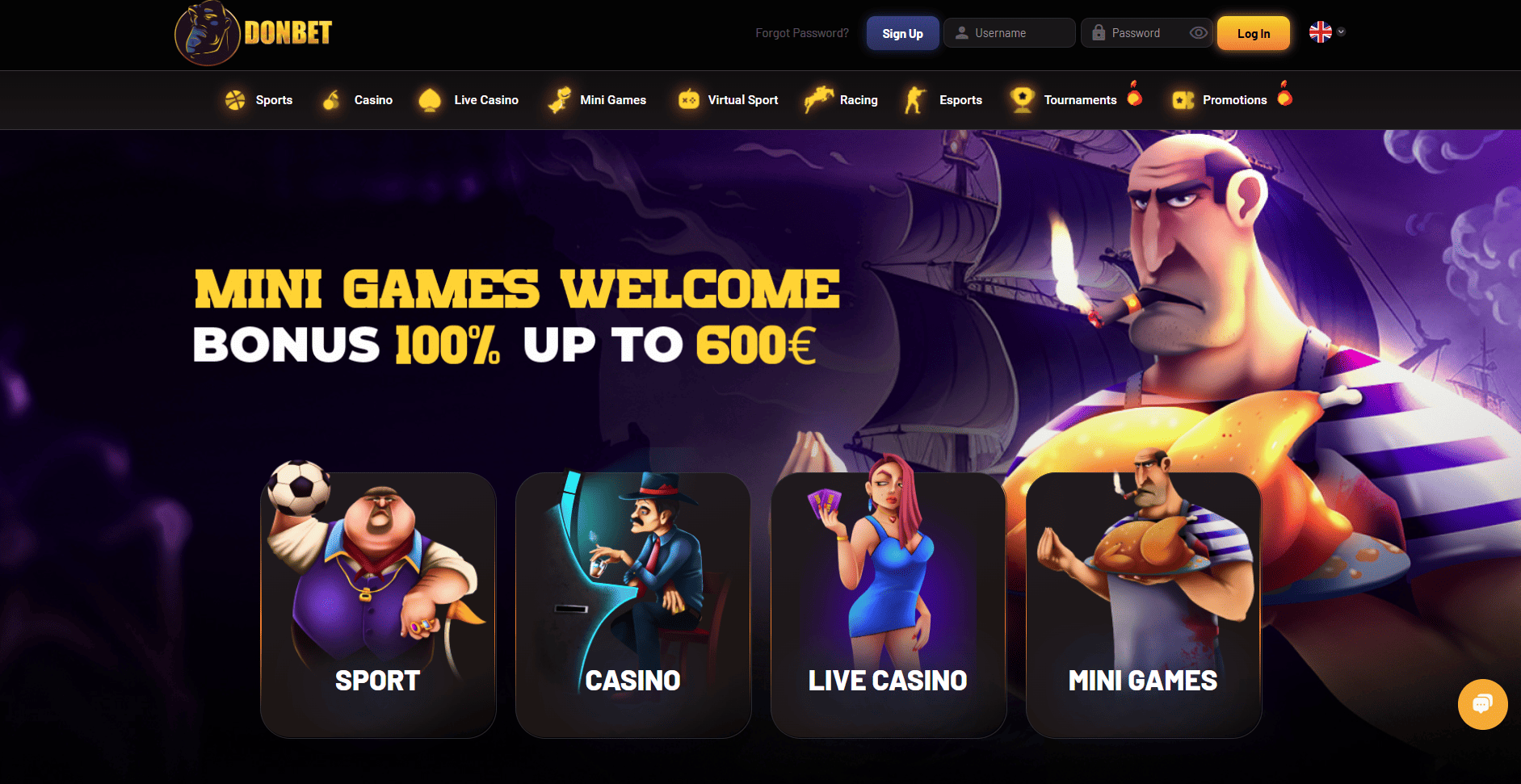 Donbet Betting Site